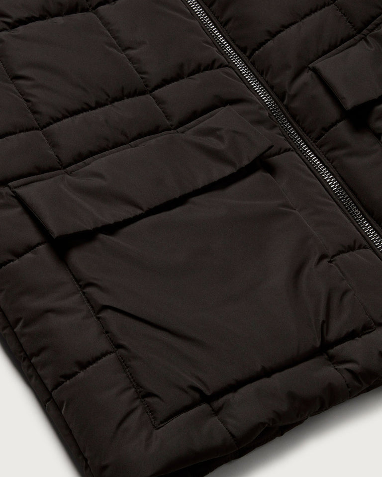 Chaqueta negra Gerhard sostenible - silueta 4