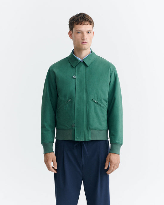 Chaqueta verde Amir sostenible - 2