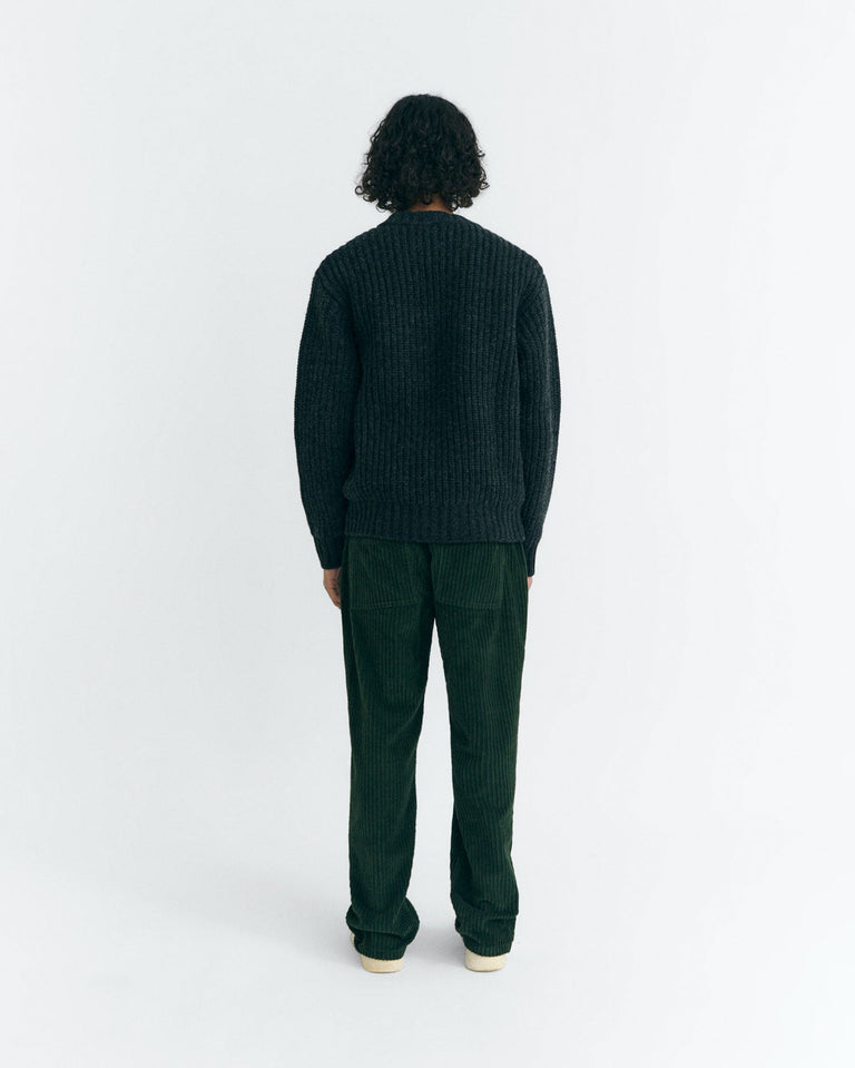 Jersey lana gris Santos sostenible - 4