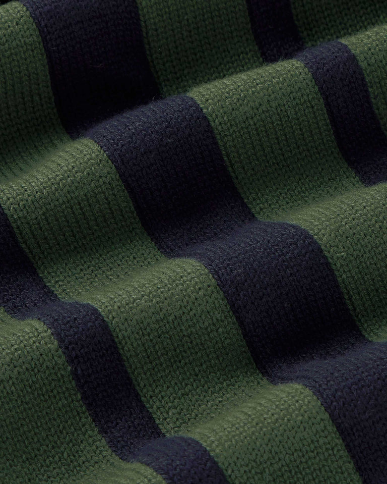 Cardigan rayas algodón Creed sostenible silueta - 3