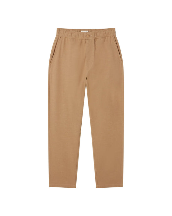 Pantalón camel Travel light sostenible  - silueta 1