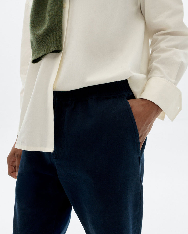 Pantalón azul Travel sostenible - 3