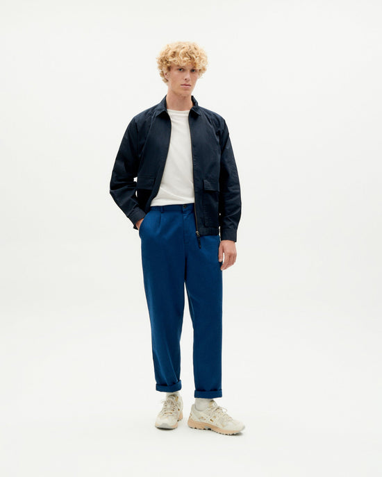 Pantalón navy hemp Moero sostenible -2