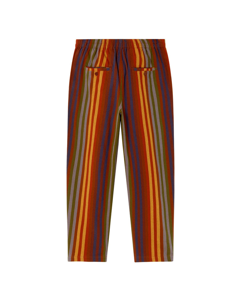 Pantalón multicolor rayas Luc sostenible-silueta-2