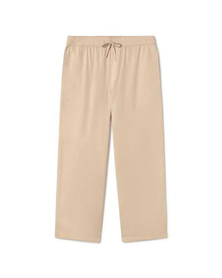 Pantalón crudo marygold  Marcelo sostenible- silueta 1