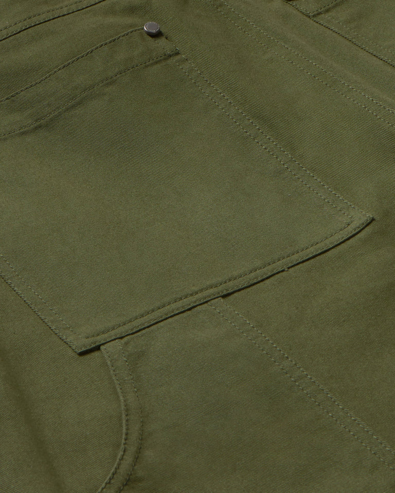 Pantalón verde Owen sostenible - silueta 2