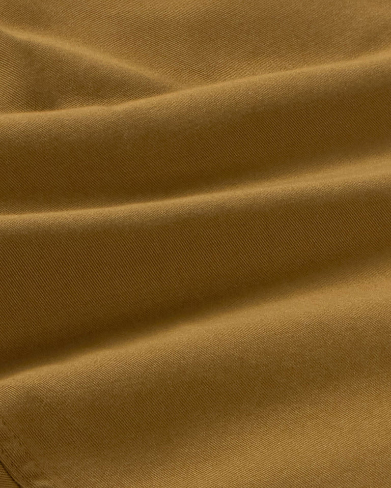 Pantalón relaxed pinza amarillo Wotan sostenible silueta - 2