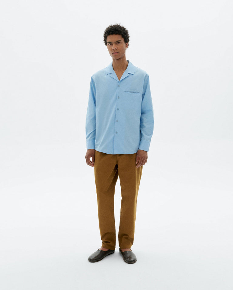 Pantalón recto amarillo Travel sostenible - 2