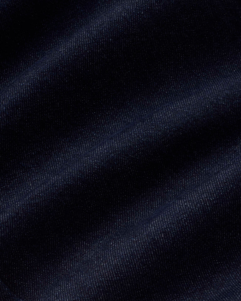 Jeans loose dark navy Luc sostenible silueta - 2