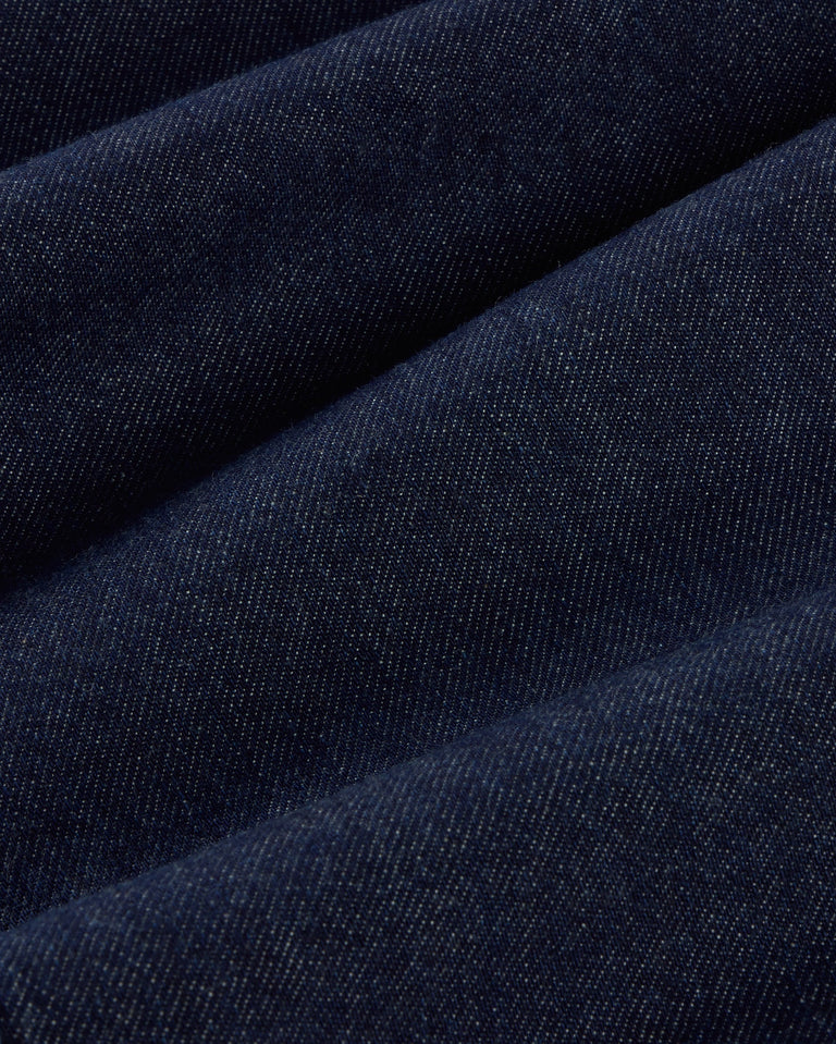 Jeans loose dark navy Marc sostenible silueta - 2
