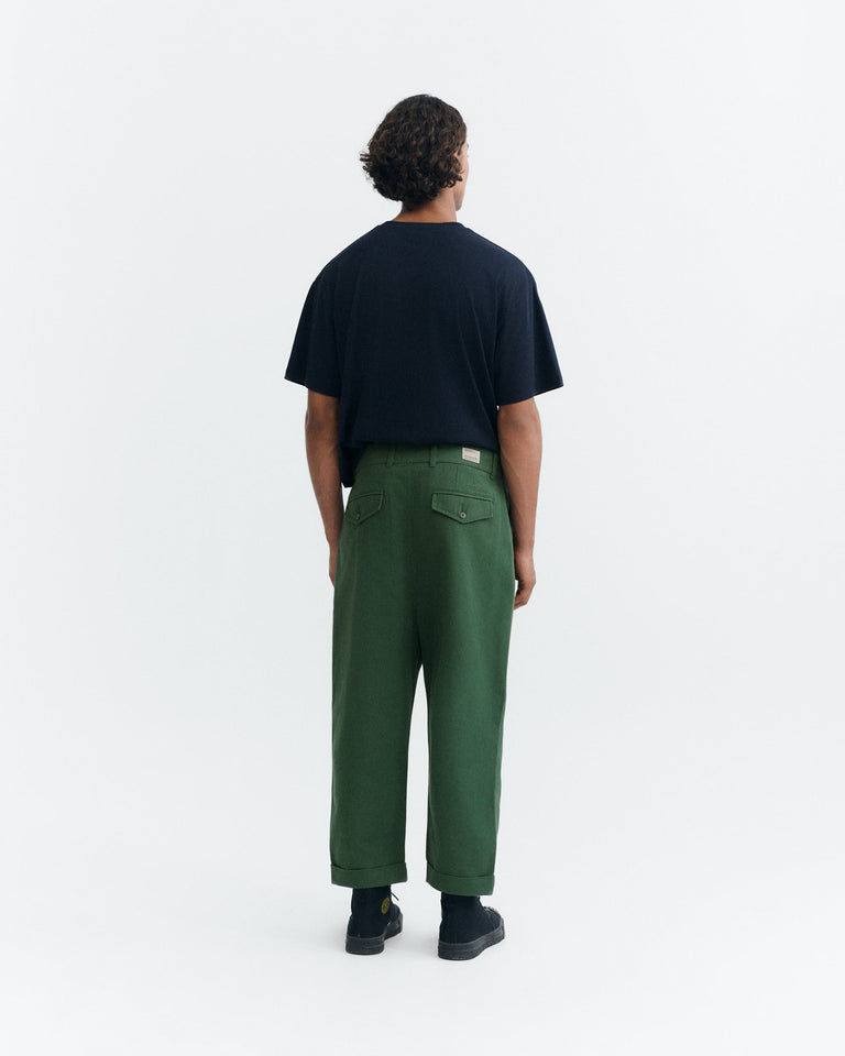 Pantalón carrot verde Friend sostenible - 4