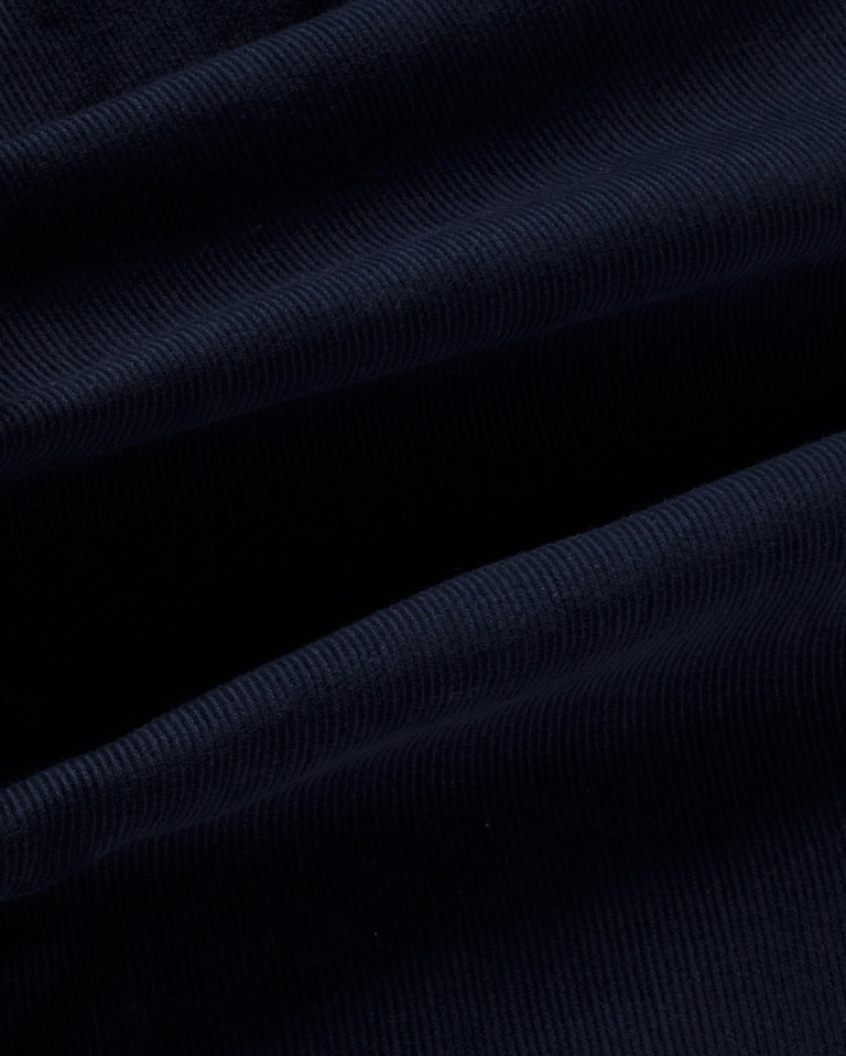 Pantalón carrot micro pana navy Friend sostenible silueta - 2