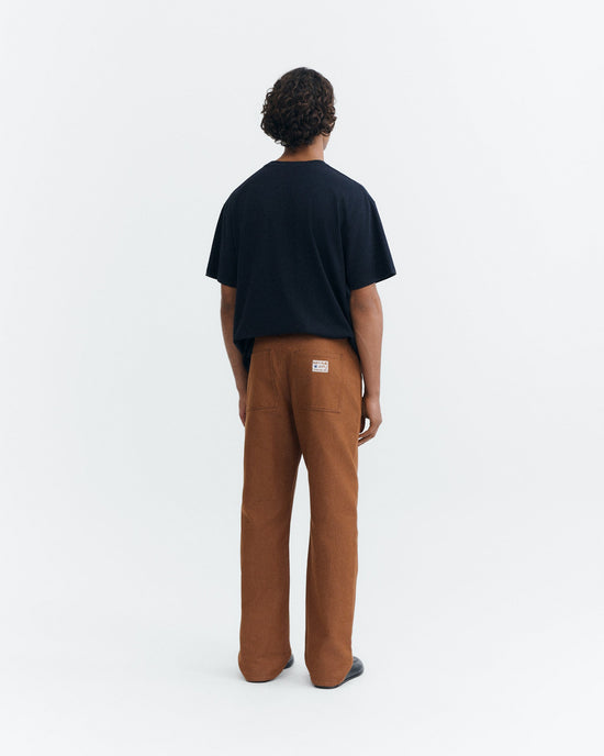 Pantalón denim tinte natural  marrón Stan sostenible - 1