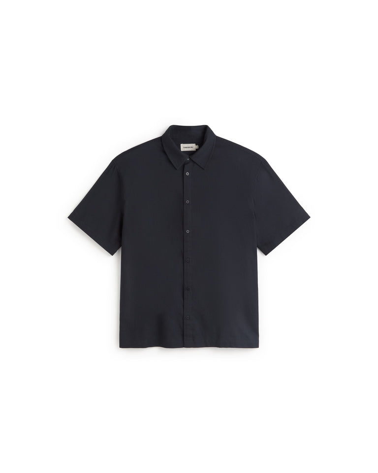 Camisa oversize bordada a mano fish Kurtis sostenible silueta - 1