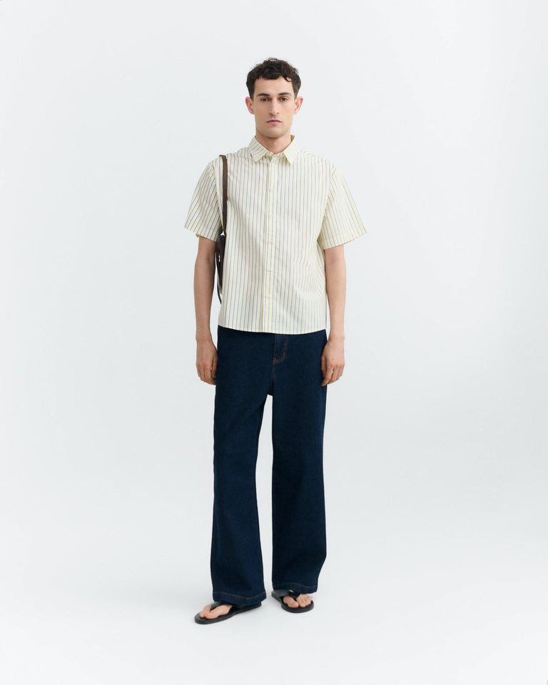 Camisa popelin rayas Paddy sostenible - 1
