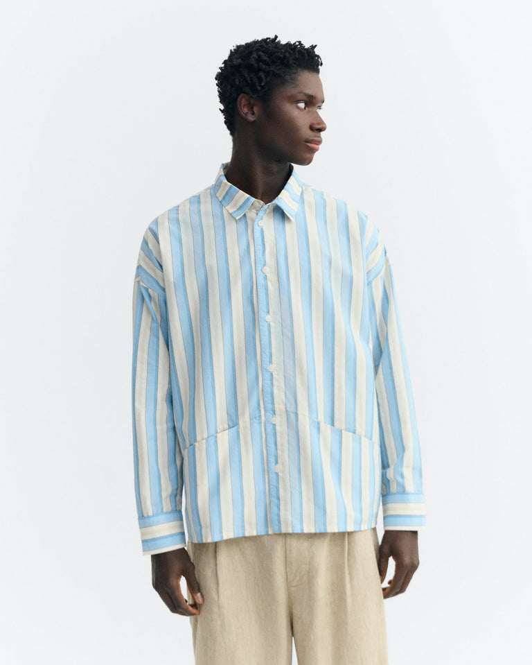 Camisa popelin rayas Jim sostenible - 2