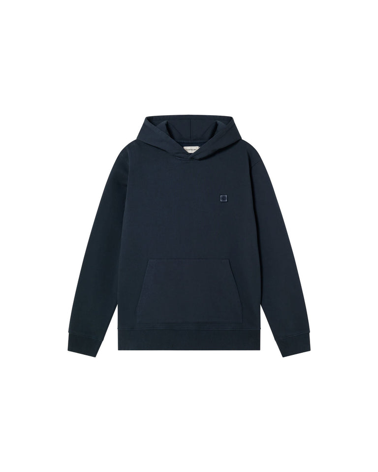 Sudadera capucha grafito Simon sostenible - silueta 1