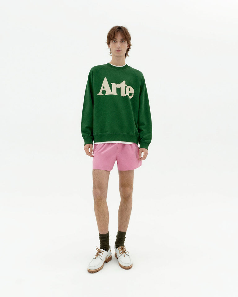 Sudadera verde arte Pepe sostenible-2