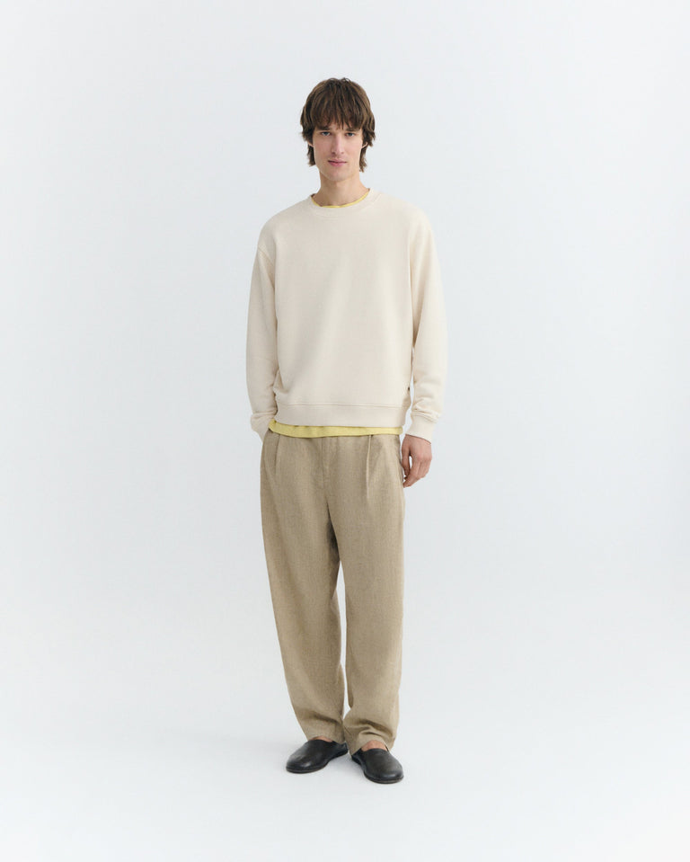 Sudadera cruda Leon sostenible - 1