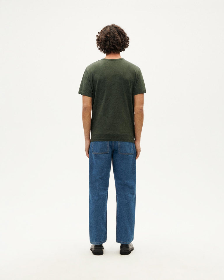 Camiseta verde Sol mates sostenible -4