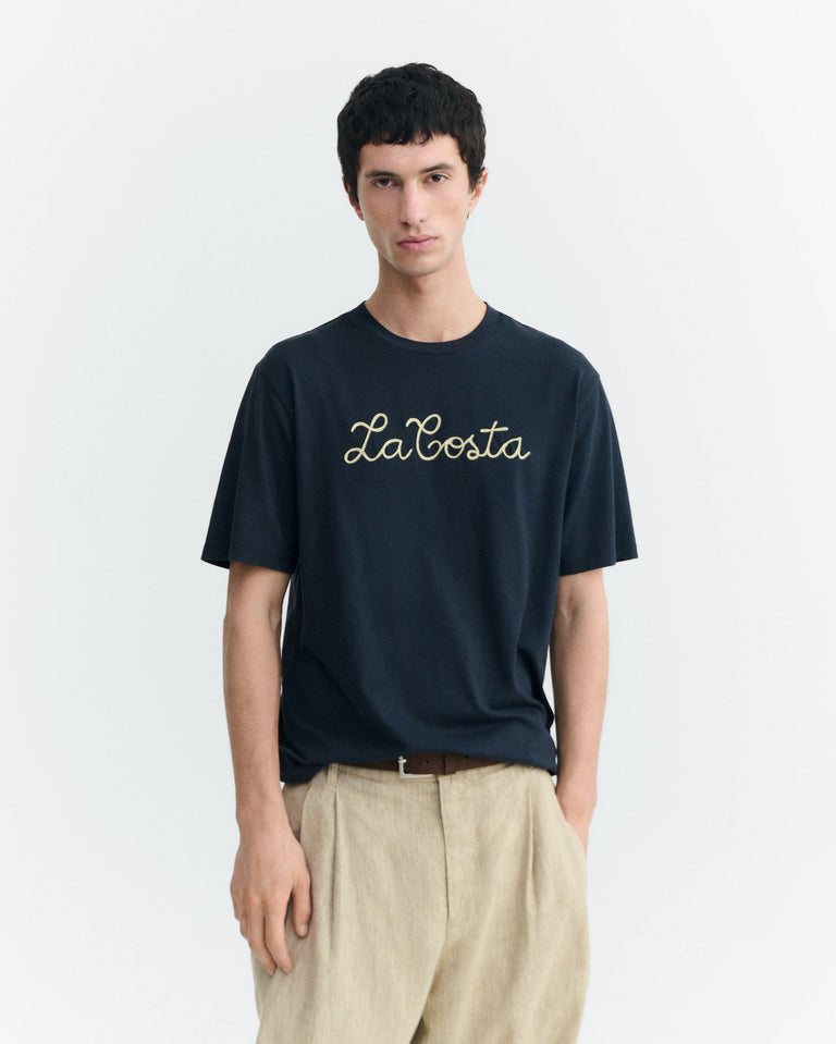Camiseta bordada a mano la costa Zach sostenible - 2