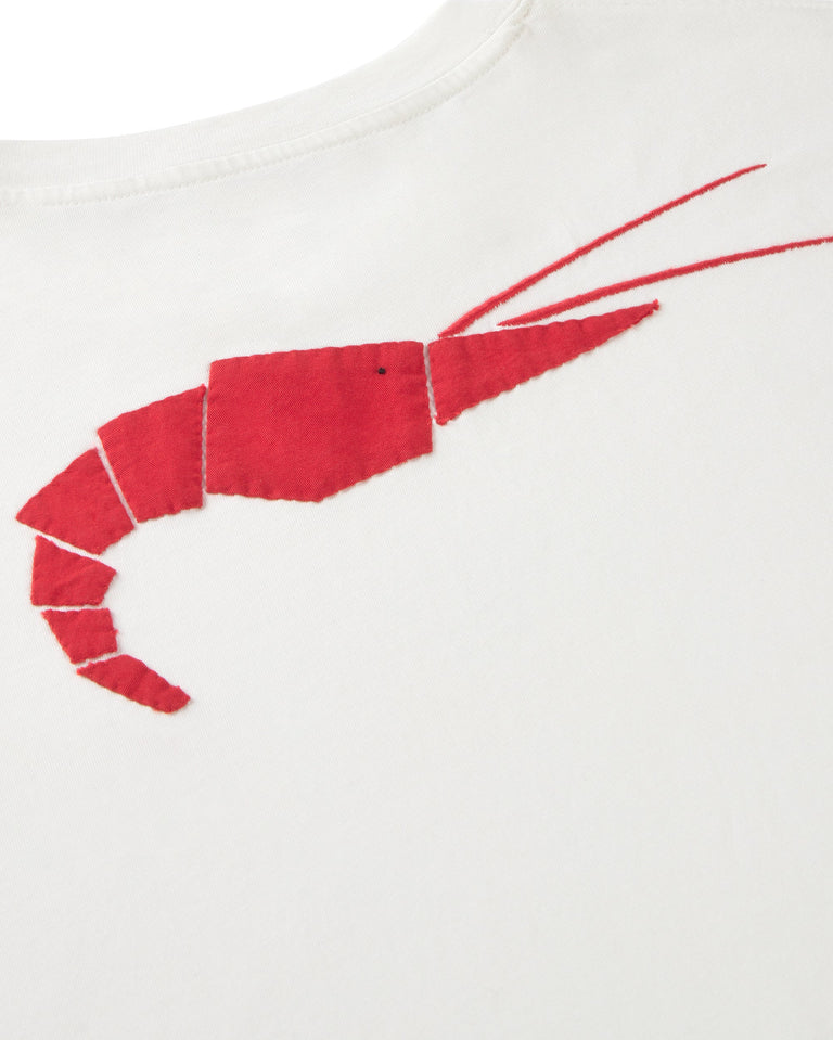Camiseta patched lobster espalda Aaron sostenible silueta - 2