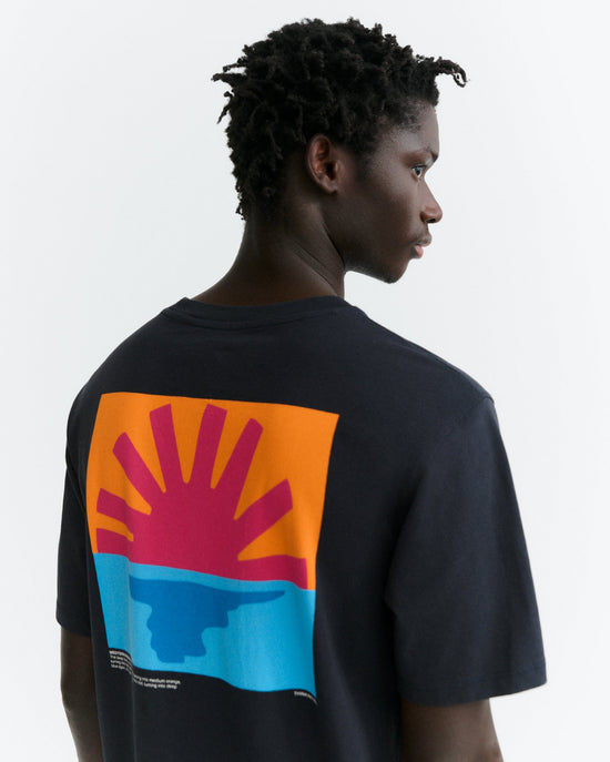 Camiseta mediterranean sunrise Zach sostenible - 5