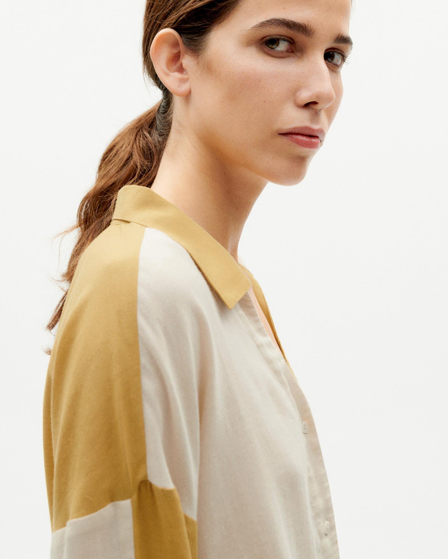 トップス MELT THE LADY arm born tops Women's Thread & Supply Half-Zip Short Sleeve Dolman Top