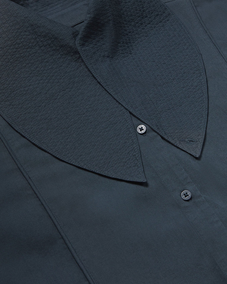 Blusa grafito Georgia sostenible - silueta 3