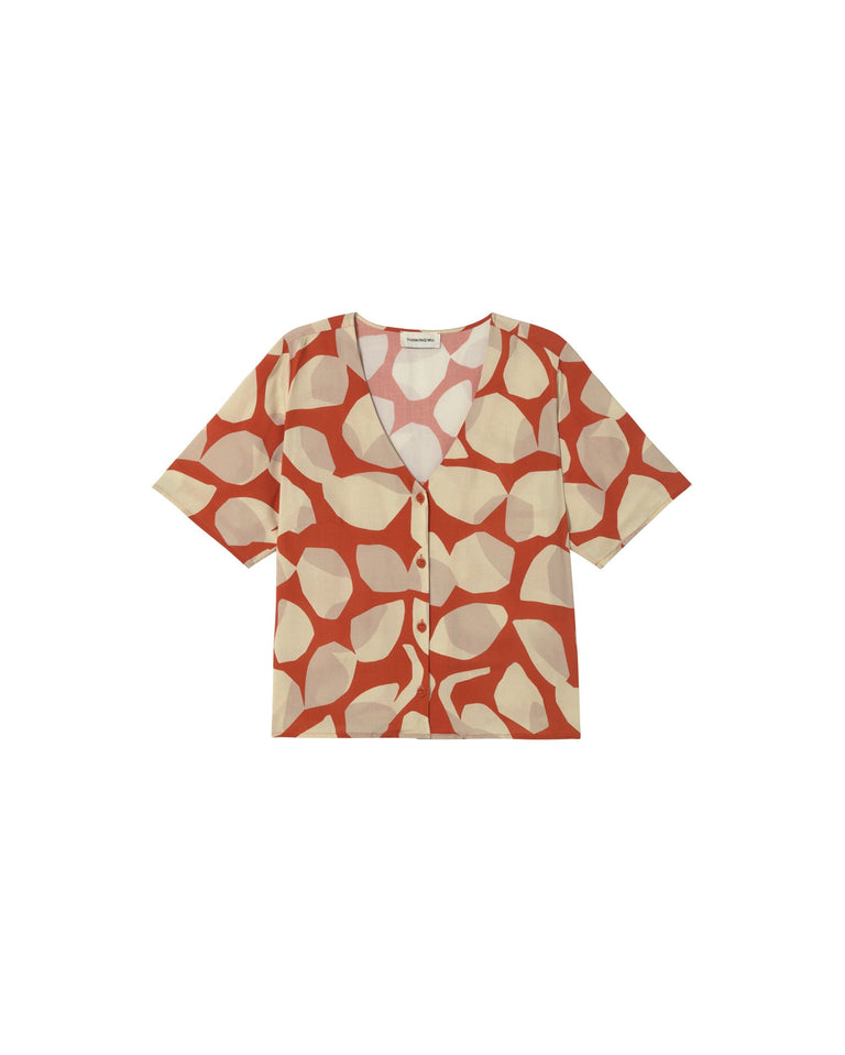 Blusa multicolor leaf light Libelula sostenible-silueta-1