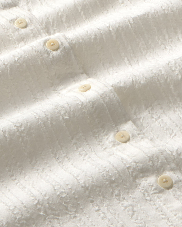 Blusa blanca popcorn Anna sostenible- silueta 2