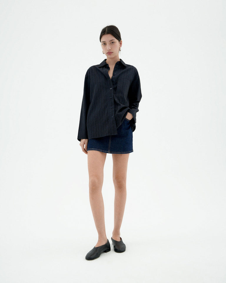 Blusa navy popcorn Marcelle sostenible-3