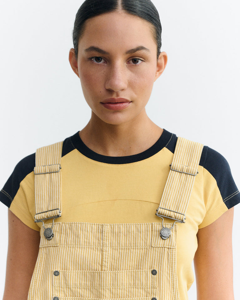 Vestido corto pichi rayas Rafaela sostenible - 4