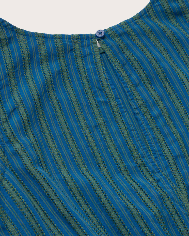 Vestido midi rayas windsor Kin sostenible silueta - 2