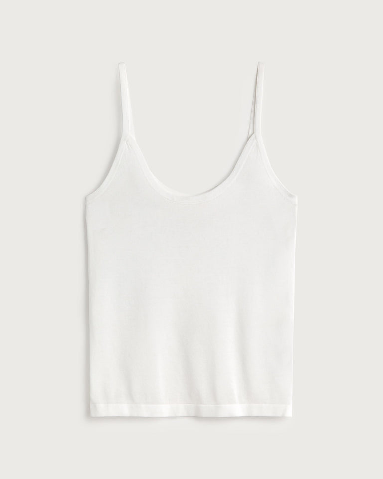 Top punto crudo transparente Dim sostenible silueta - 1