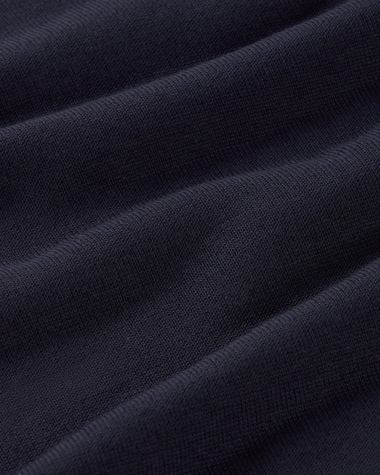 Top punto navy semitransparente Noctis sostenible silueta - 2