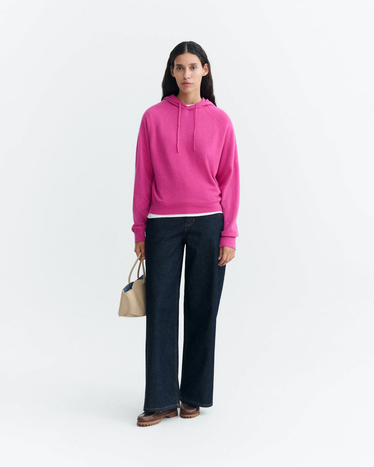 Hoodie lana merino Noura sostenible - 1