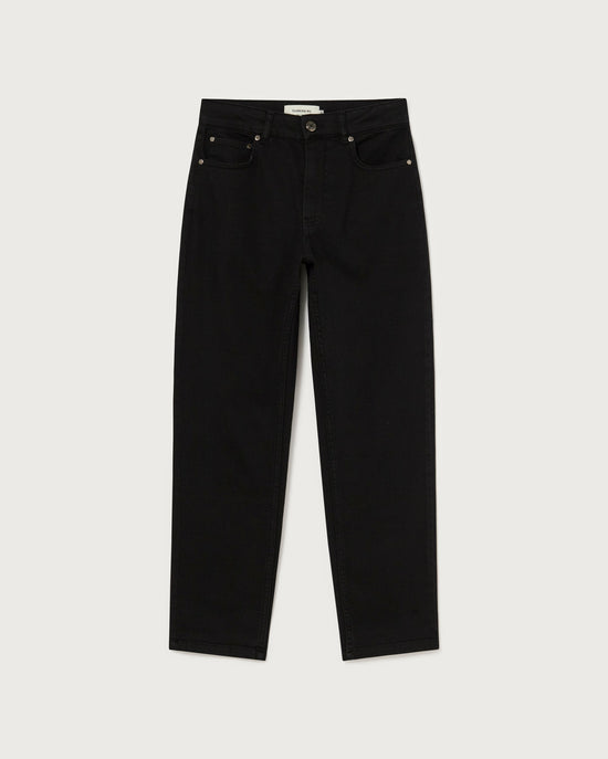 Pantalón negro Nele sostenible  - silueta 1