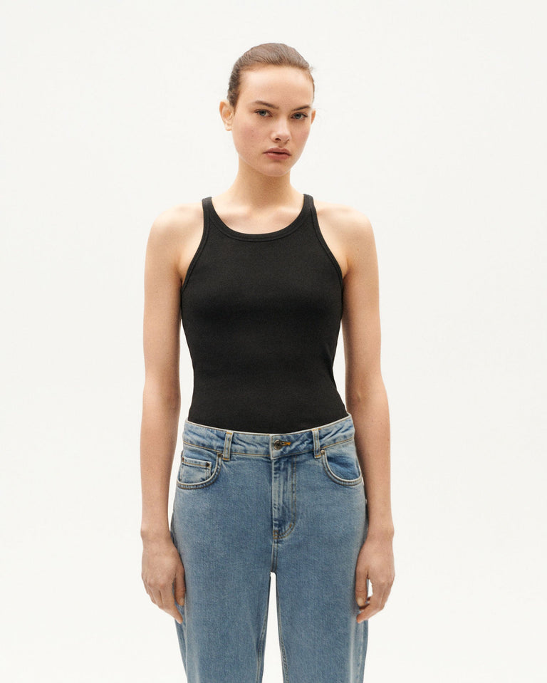 Pantalón light clean denim Nele sostenible-7