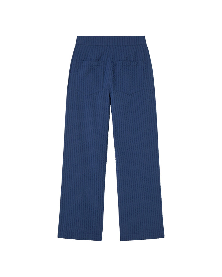 Pantalón azul seersucker Manolita sostenible-silueta-2