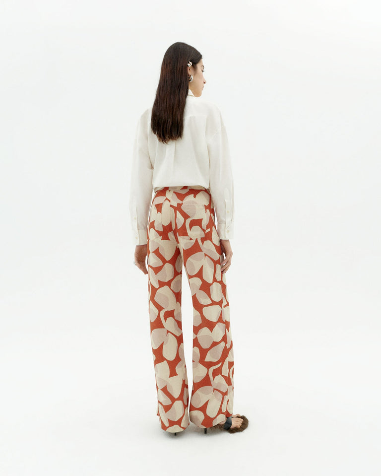 Pantalón multicolor leaf light Manolita sostenible-4