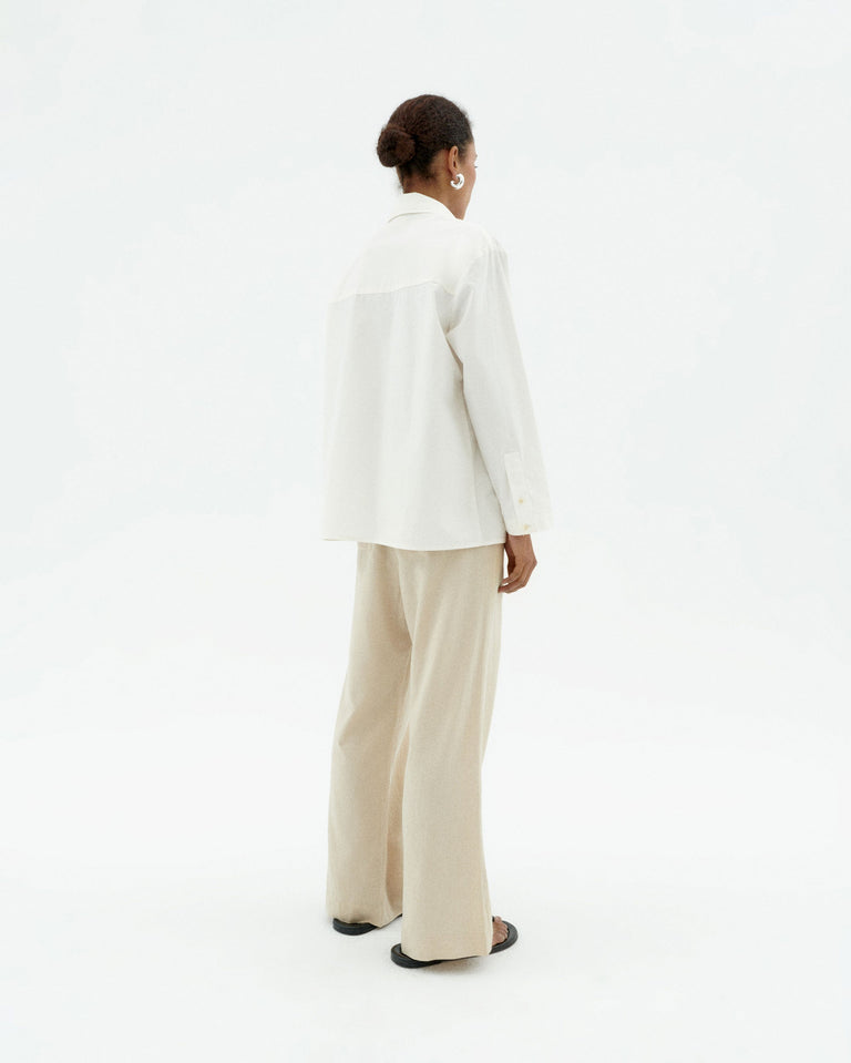 Pantalón crudo marygold Brigitte sostenible-4