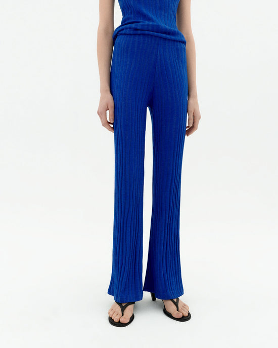 Pantalón azul Naia sostenible-1
