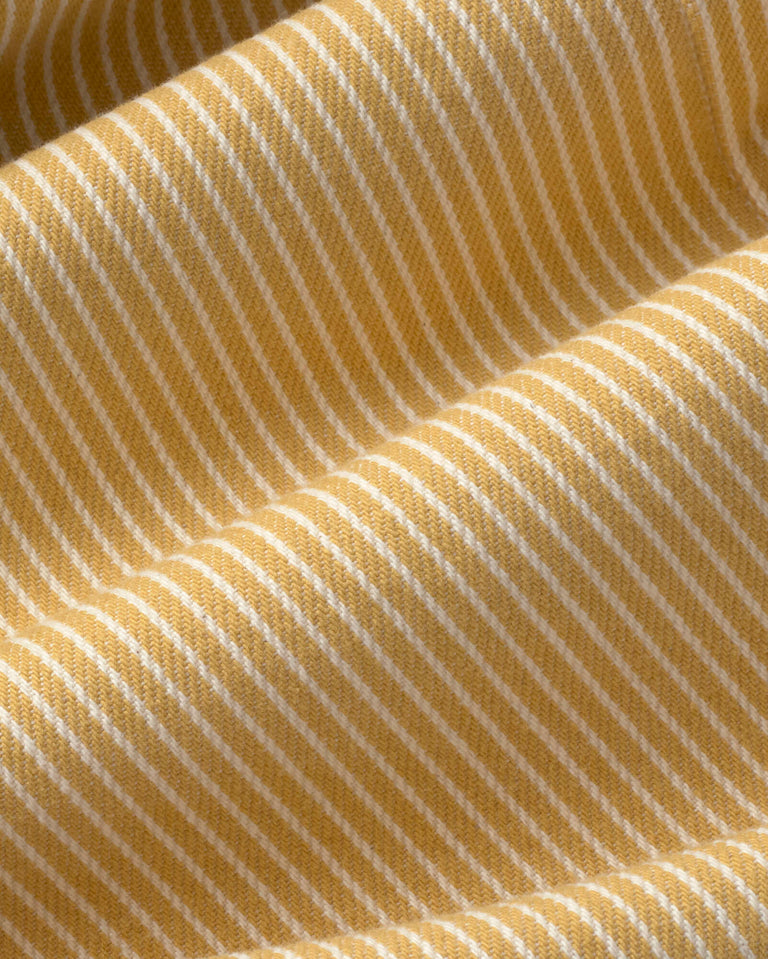 Pantalón tiro bajo rayas amarillo Kettan sostenible silueta - 2