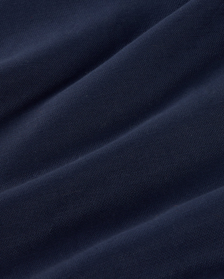 Pantalón wide leg azul hemp Molly sostenible silueta - 2