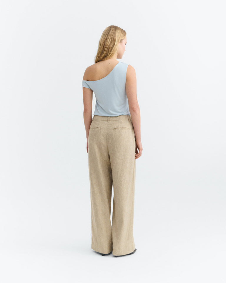 Pantalón wide leg hemp Patti sostenible - 4