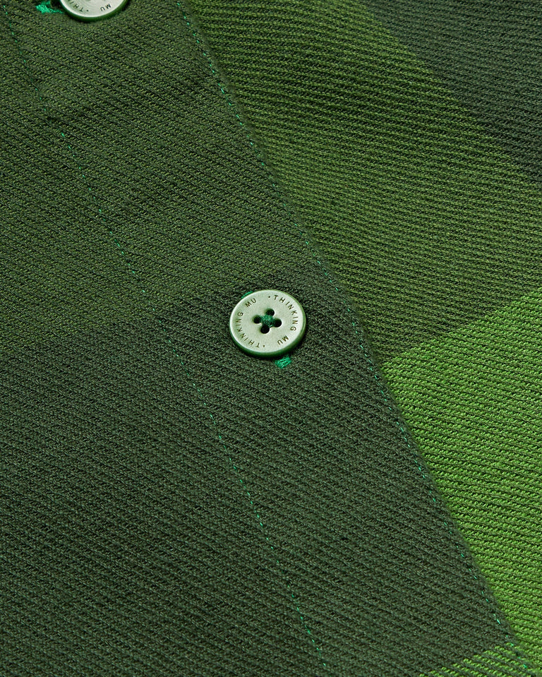 Falda verde central blanket Iggy sostenible - silueta 3