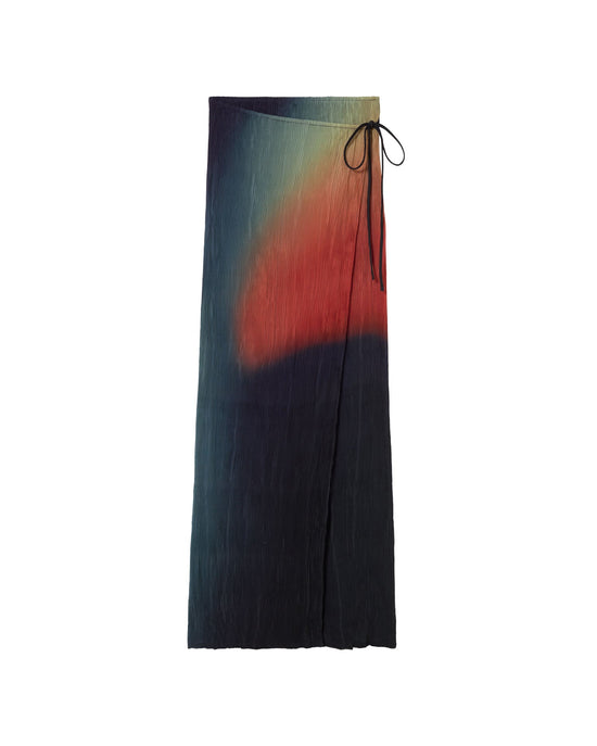 Falda multicolor Pauline sostenible - silueta 1