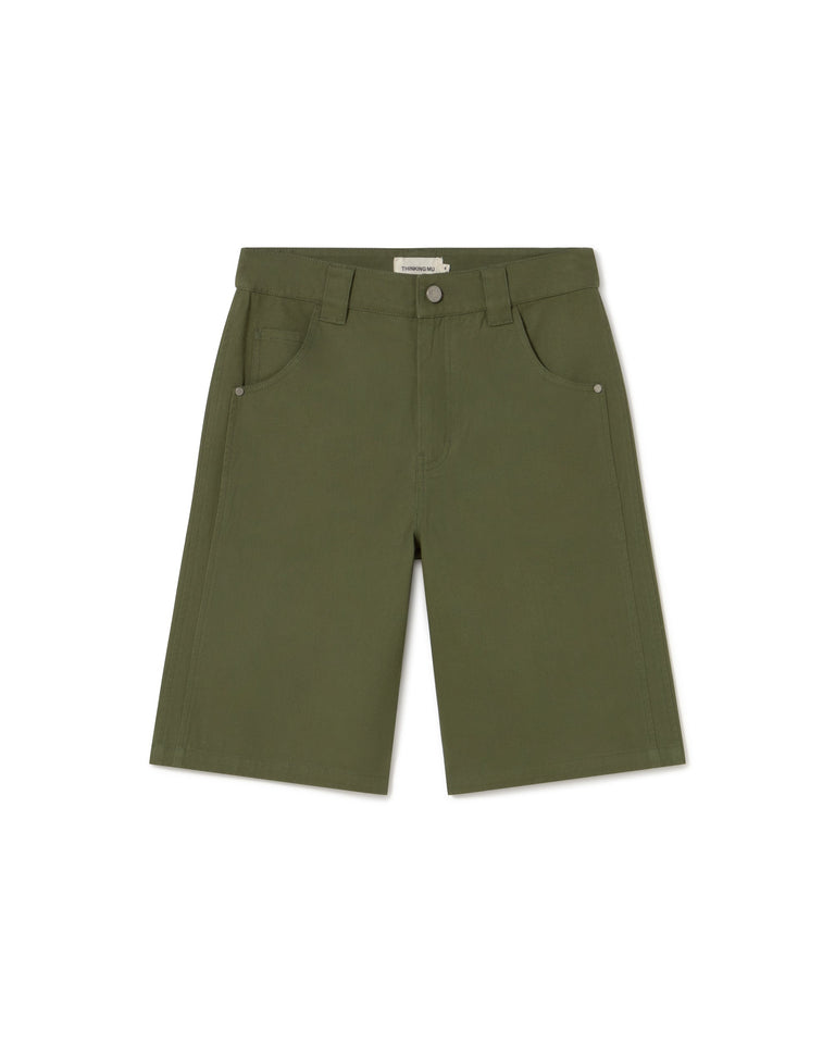 Short verde Tracey sostenible - silueta 1