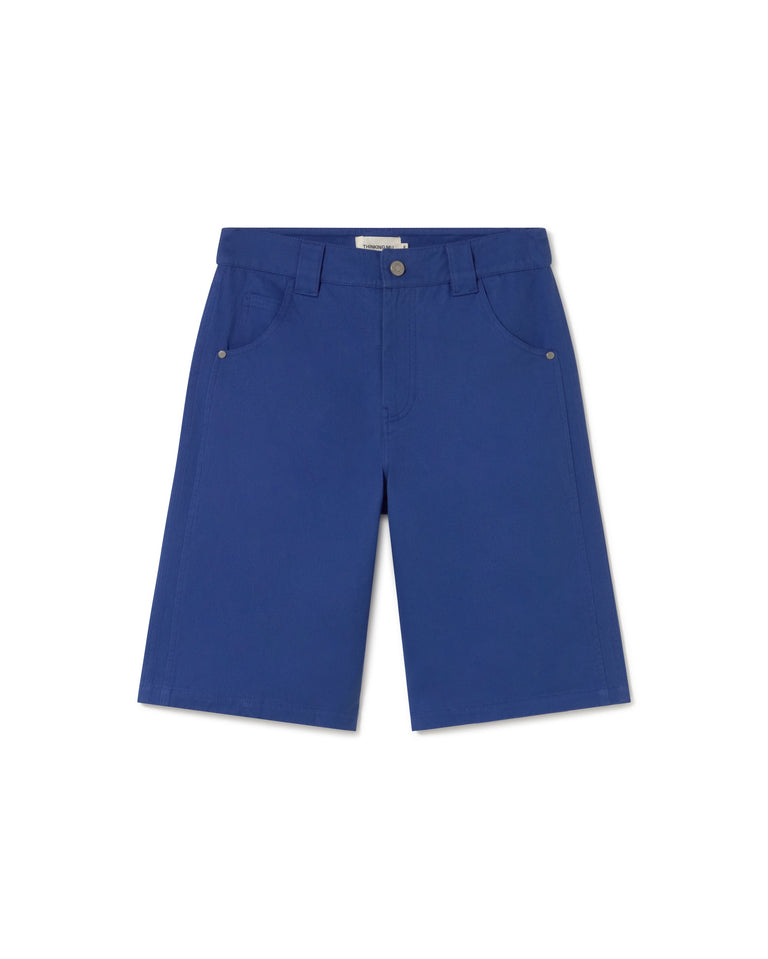 Short azul Tracey sostenible- silueta 1